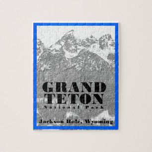 Grand Teton Nationalpark - 8x10 -110 Stk. Puzzle