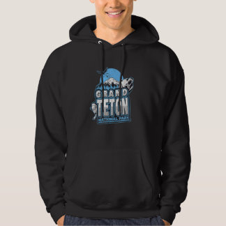 Grand Teton Nationalpark Bärenwald Tre Hoodie
