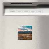 Grand Teton Nationalpark Berg Sunset Foto Magnet (In Situ (Geschirrspüler))