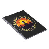 Grand Teton Nationalpark Bigfoot Notizblock (Rechte Seite)