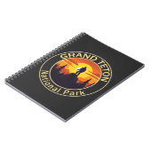 Grand Teton Nationalpark Bigfoot Notizblock (Linke Seite)
