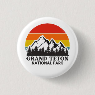 Grand Teton Nationalpark Button
