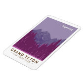 Grand Teton Nationalpark California Magnet (Linke Seite)