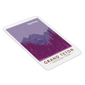 Grand Teton Nationalpark California Magnet (Rechte Seite)