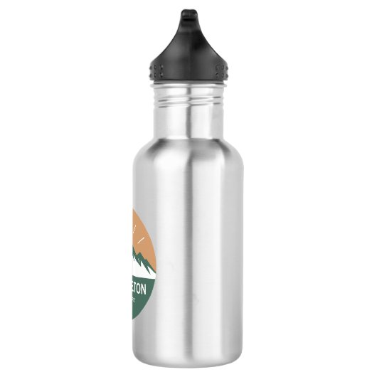 Grand Teton Nationalpark Edelstahlflasche (Rechts)
