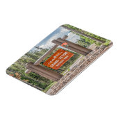 Grand Teton Nationalpark Eintritt in das Zeichen Magnet (Linke Seite)