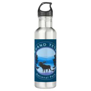 Grand Teton Nationalpark-Elch Edelstahlflasche