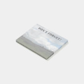 Grand Teton Nationalpark Erinnerung Post-It Notes Klebezettel (angewinkelt)