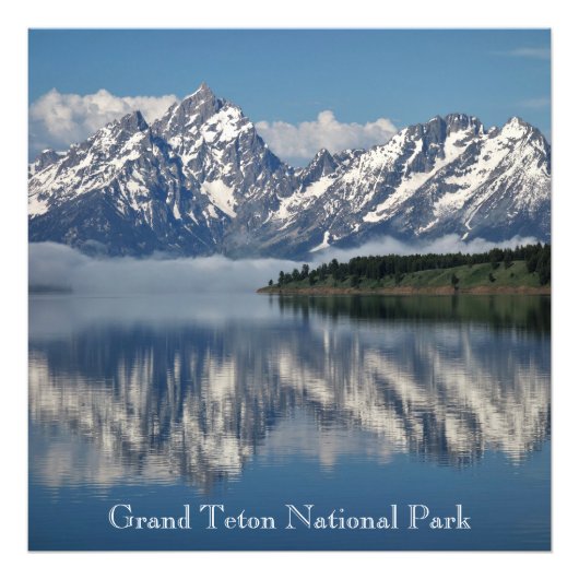Grand Teton Nationalpark Foto Print (Vorne)