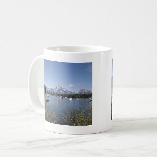 Grand Teton Nationalpark Fotografie Kaffeetasse (Vorderseite Links)