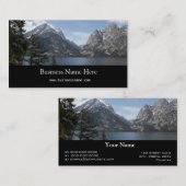 Grand Teton Nationalpark Fotografie Visitenkarte (Vorne/Hinten)