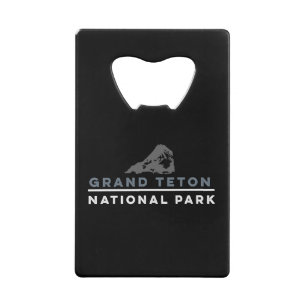 Grand Teton Nationalpark Geldbeutel Flaschenöffner