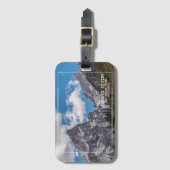 Grand Teton Nationalpark Gepäckanhänger (Vorderseite Vertikal)