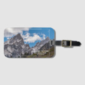 Grand Teton Nationalpark Gepäckanhänger (Vorderseite (Horizontal))