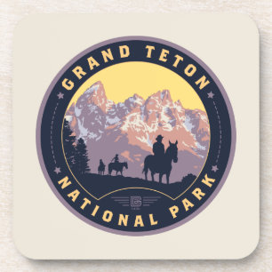 Grand Teton Nationalpark Getränkeuntersetzer