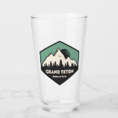 Grand Teton Nationalpark Glas (Vorderseite)
