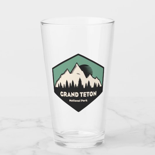 Grand Teton Nationalpark Glas (Vorderseite)