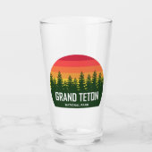 Grand Teton Nationalpark Glas (Vorderseite)