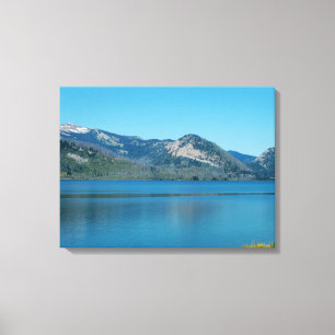 Grand-Teton-Nationalpark. Großartige Landschaft Leinwanddruck