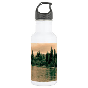 Grand-Teton-Nationalpark. Großartige Landschaft Trinkflasche