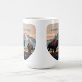 Grand Teton Nationalpark Jackson Wyoming Mountain Kaffeetasse (Mittel)