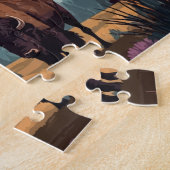 Grand Teton Nationalpark Jackson Wyoming Mountain Puzzle (Seite)