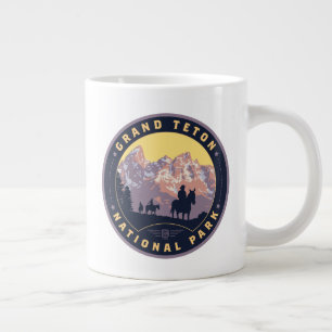 Grand Teton Nationalpark Jumbo-Tasse