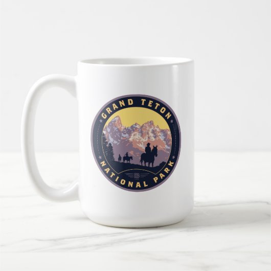 Grand Teton Nationalpark Kaffeetasse (Links)