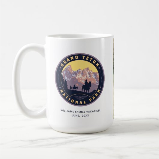 Grand Teton Nationalpark Kaffeetasse (Links)
