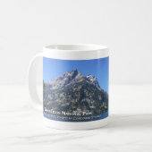 Grand Teton Nationalpark Kaffeetasse (Vorderseite Links)