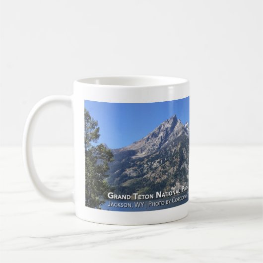 Grand Teton Nationalpark Kaffeetasse (Links)