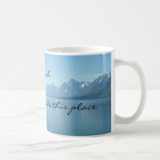 Grand Teton Nationalpark Kaffeetasse (Rechts)