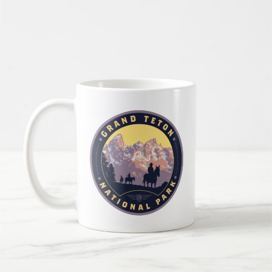 Grand Teton Nationalpark Kaffeetasse (Links)