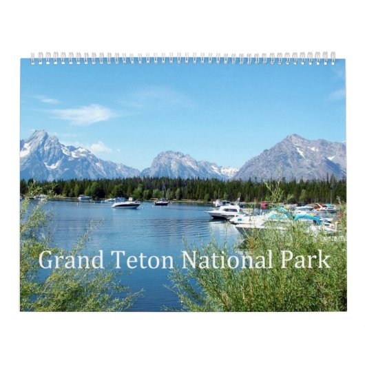 Grand Teton Nationalpark Kalender (Titelbild)