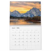 Grand Teton Nationalpark Kalender (Mär 2026)