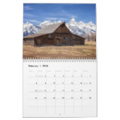 Grand Teton Nationalpark Kalender (Feb 2026)
