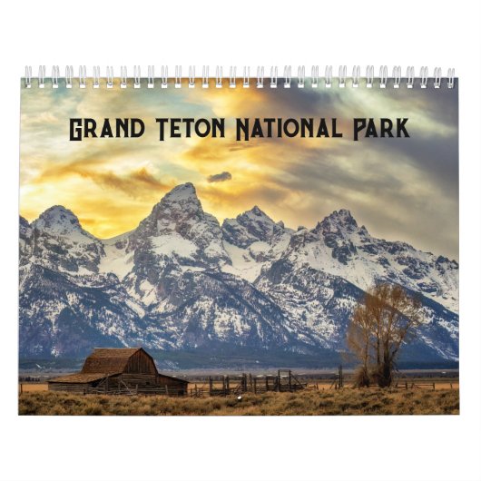 Grand Teton Nationalpark Kalender (Titelbild)