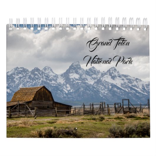 Grand Teton Nationalpark Kalender (Titelbild)