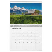 Grand Teton Nationalpark Kalender (Feb 2026)