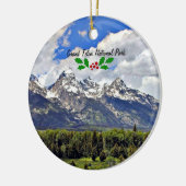 Grand Teton Nationalpark Keramik Ornament (Links)