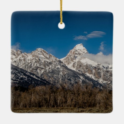 Grand Teton Nationalpark Keramikornament (Rückseite)