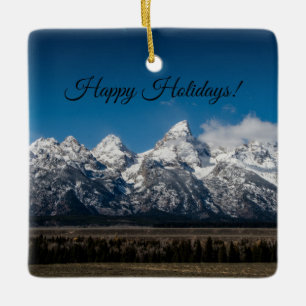 Grand Teton Nationalpark Keramikornament