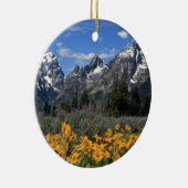 Grand Teton Nationalpark Keramikornament (Rechts)