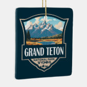 Grand Teton Nationalpark Keramikornament (Rechts)