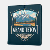 Grand Teton Nationalpark Keramikornament (Links)