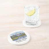 Grand Teton Nationalpark Landschaft Getränkeuntersetzer (Seite)