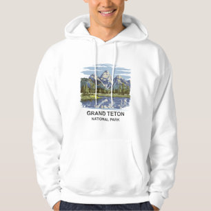 Grand Teton Nationalpark Landschaft Hoodie