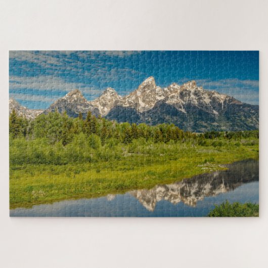 Grand Teton Nationalpark Landschaft Puzzle (Horizontal)