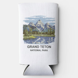 Grand Teton Nationalpark Landschaft Selters Dosenkühler