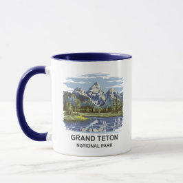 Grand Teton Nationalpark Landschaft Tasse